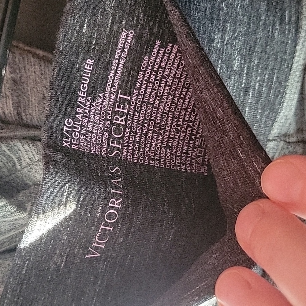 Victoria Secret Logo Leggings Size XL - Picture 3 of 5